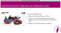 IBAWR Community Tube Park Day